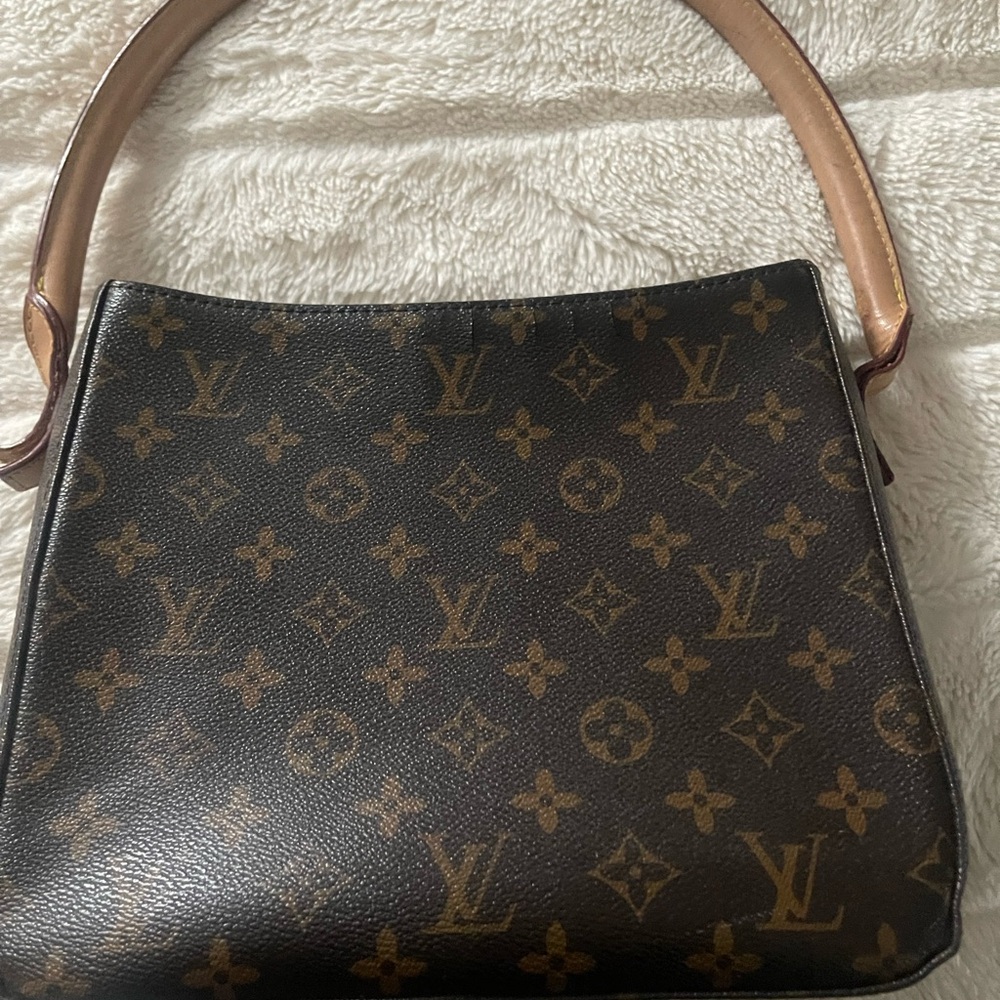 LV Black and Brown Monogram Shoulder Bag